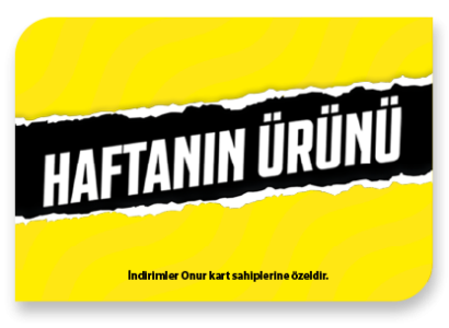 Haftanın Ürünü