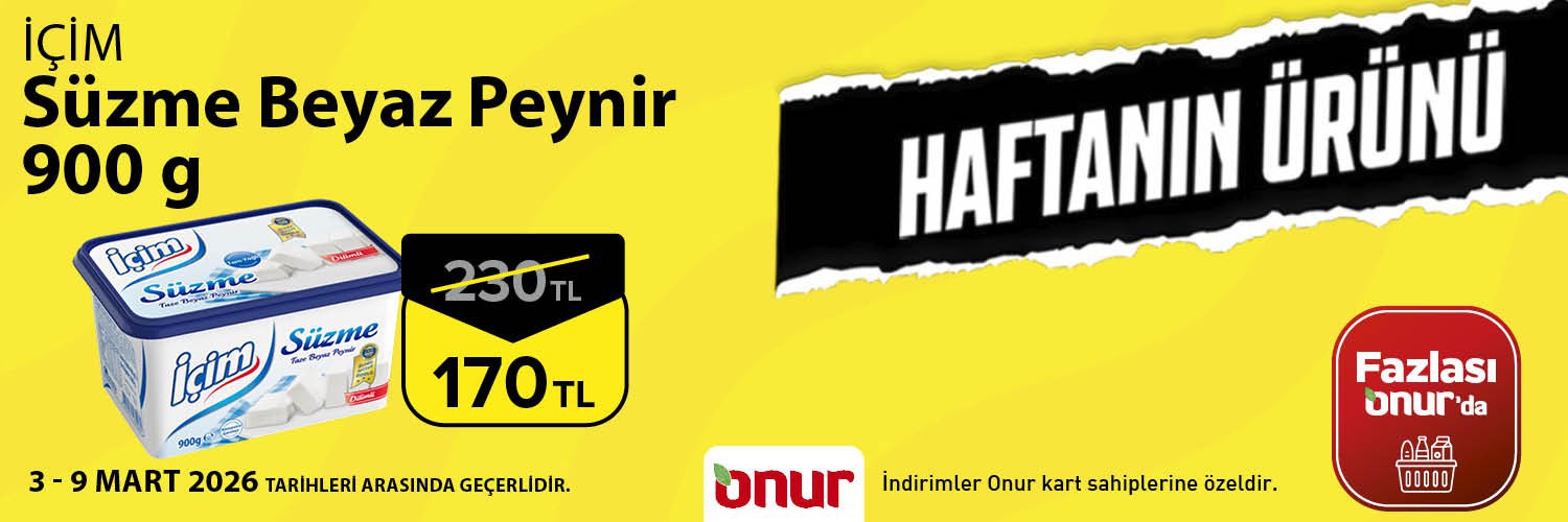 İçim Süzme Beyaz Peynir 900 g